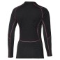 Mizuno Merino Wool Crew Femme black / violet quartz