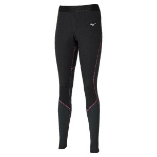 Mizuno Merino Wool Long Tight Femme black / violet quartz