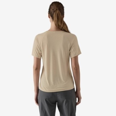 Patagonia Cap Cool Trail Graphic Tee Femme pumice