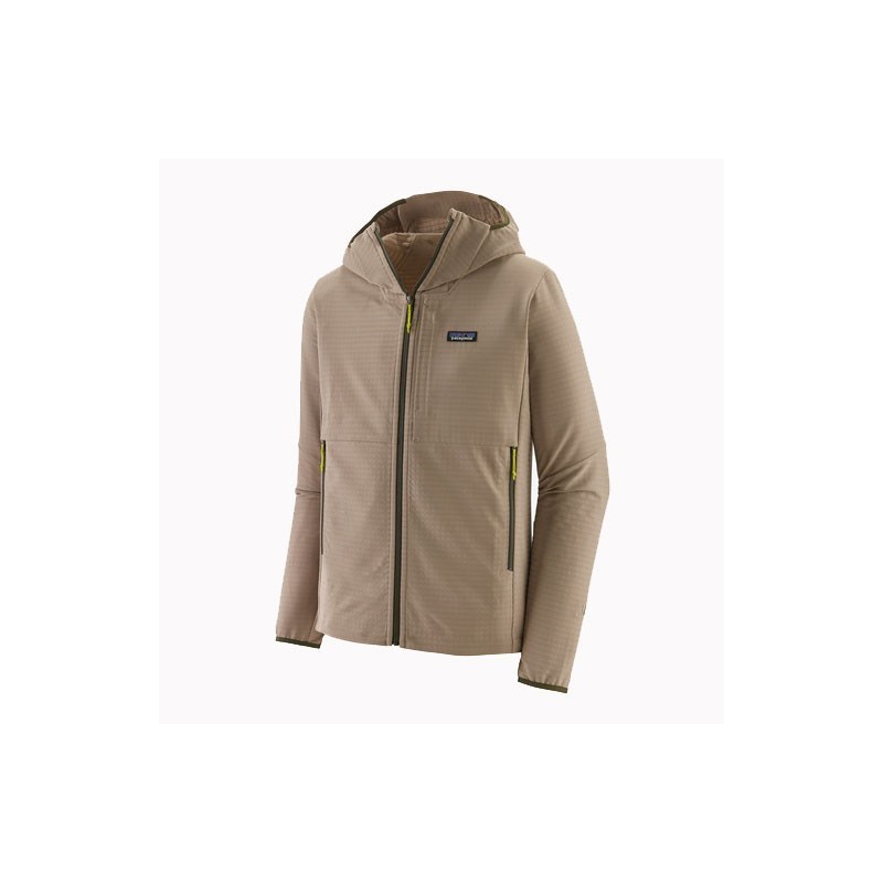 Patagonia R1 Techface Hoody seabird grey