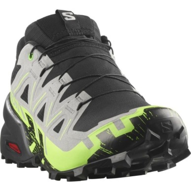 Salomon Speedcross 6 GTX black / alloy / gecko green