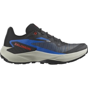 Salomon Genesis black / french blue / cherry tomato