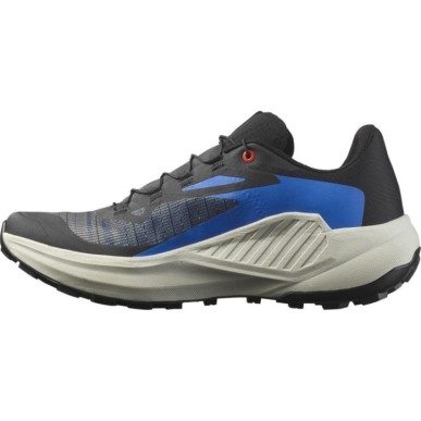 Salomon Genesis black / french blue / cherry tomato