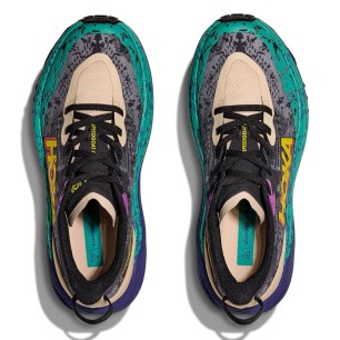 Hoka Speedgoat 6 oatmeal / mountain iris
